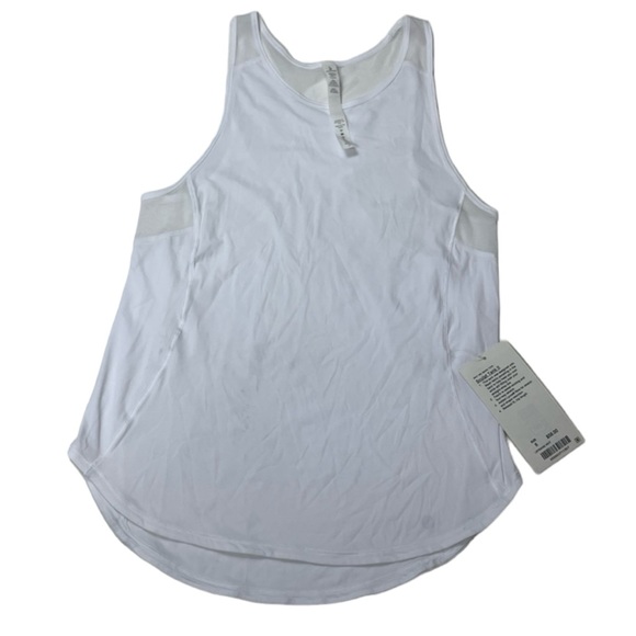Lululemon White Sculpt Tank II, Size: 6 NWT - Picture 6 of 13